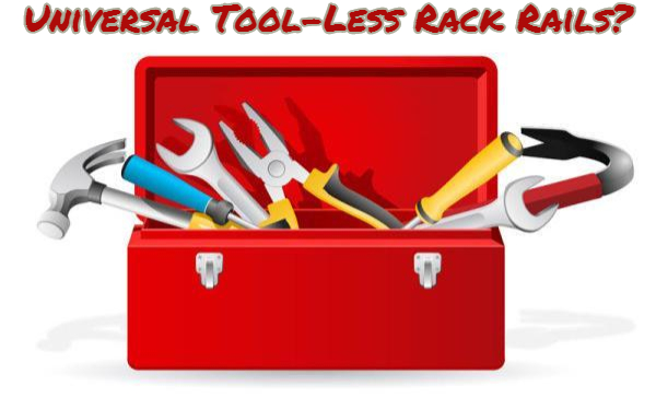 Universal Tool-less Rack Rails