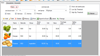 An Efficient And Intuitive Warehouse Management Program
