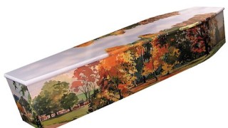 Customised and Personalised Picture Coffins With Designs
