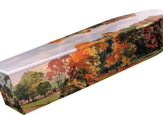 Customised and Personalised Picture Coffins With Designs