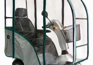 Mobility Scooter Canopy Ride Safe In All Weather Conditions