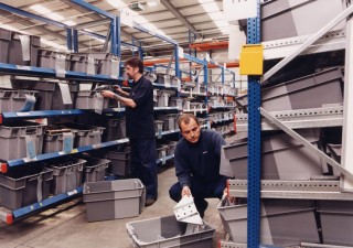 Euro containers in action