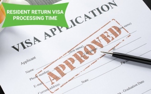 resident return visa processing times